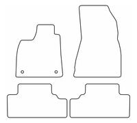AutoStyle TM RE595 Jeu de tapis de sol
