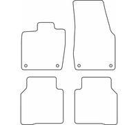 AutoStyle TM VW588 Ensemble de tapis de sol