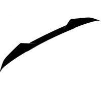 AutoStyle Becquet de toit (Spoiler Cap) compatible avec Audi A4 (B9) Avant S-Line/S4 2015-2024 (ABS Noir Luisant)