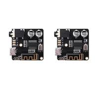 AutoSwan 2X BT5.0 Audio MP3 Bluetooth Audio Décodeur Conseil sans Perte Voiture Haut-Parleur Audio Amplificateur Conseil Bricolage Audio Récepteur Noir