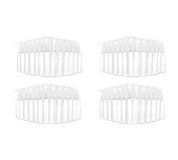 AutoSwan Lot de 48 Bouteilles de Voyage Transparentes de 3,4 Oz/100 Ml, Flacon Pompe, Flacon Distributeur de Lotion pour, de Massage, Shampoing