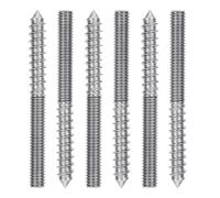 Autotaraudeur M6 x 60 mm Acier inoxydable Argent 6 pcs