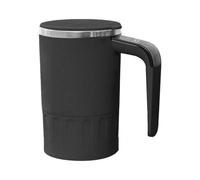 Autotaraudeuse - Tasse Mélangeur Automatique, Tasse Agitateur Magnétique, Affichage de la Température en Acier Inoxydable 380 Ml, Conception Amovible | Pour Thé Cacao Poudre Protéine Boire Maison