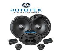 Autotek ATX 6.2C Set de haut-parleurs 2 voies à encastrer 200 W Contenu: 1 set