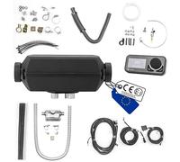 Autoterm Air 2D Chauffage auxiliaire diesel 2 kW 12 V avec LED - Panneau de commande Comfort Control et pompe à carburant silencieuse pour camping-car, camping-car, voiture, camion, bateau