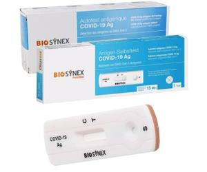 Autotest antigénique Covid-19 Biosynex - Par 5