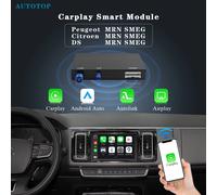 AUTOTOP-Boîtier de Convertisseur existent Sans Fil pour KIT, Carplay, Android, Cristaux, DS, MRN, SMEG, 2013-2016, WIFI, MirrorLink, Caméra Arrière For Support manual transmission OEM camera