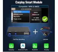 AUTOTOP Module Carplay et Android Auto sans fil pour système SMEG avec caméra Citroën Peugeot DS