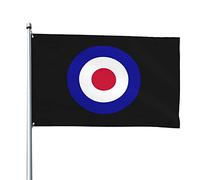 Autour De La Royal Force Britannique (Raf) Drapeau Décoratif De Jardin Drapeaux De Cour Imperméable Bannière De Cour Durable Pour D'Intérieur Extérieure Vacances 3X5 Ft