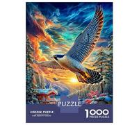 Autour des palombes Puzzle 1000 Piece pour Adultes Et Adolescents Âgés De 14 Ans Et Plus, Jeu De Défi Intellectuel Puzzles 38x26cm/1000pcs