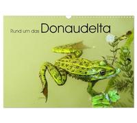 Autour du delta du Danube, Version française (Calendrier mural 2026 DIN A3 portrait), Calendrier CALVENDO mensuel