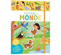 Autour du monde - Mes premiers autocollants