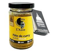 AUTOUR DU RIZ - Pâte de curry jaune doux 100g - Vente à l'unité - meilleure offre