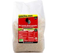 Autour du Riz - Riz jasmin Cambodge 1/2 complet équitable 2kg - Vendu par unité