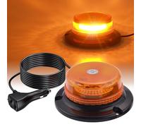 AUTOUTLET 36 LED Lampe d'Avertissement Stroboscopique Lumière Ambre 12/24v pour plafond Avec E57 E-mark 18w Camion Voiture