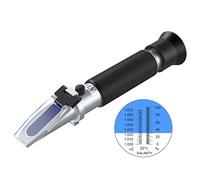 AUTOUTLET Réfractomètre de Salinité Salinity Réfractomètre pour aquariums d'eau de mer et d'eau Utilisé dans les pêcheries, l’aquarium ou l’eau de mer artificielle