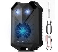 AUTOUTLET Répulsif Ultrason Souris pour Voiture 3 en 1 Répulsif Ultrason Rongeur Connexion électrique du véhicule/Câblage USB/Batterie Démarrage/arrêt Automatique avec Ligne d'Extension 80cm (1)