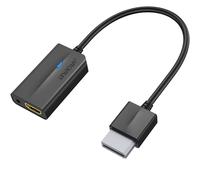 AUTOUTLET Wii to Hdmi Adaptateur de Conversion Wii vers HDMI La Sortie Audio-vidéo 3,5 mm Wii2HDMI Prend en Charge 720/1080p Tous Les Modes d'Affichage Wii pour Nintendo