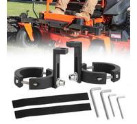 AUTOVIC 1 paire de supports réglables en aluminium pour phare de tondeuse ZT Elite Stihl RZ Zero Turn S-Napper 360Z pour les poteaux de roue avant de 4,6 cm