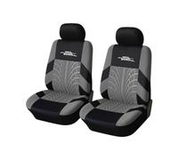 AUTOYOUTH - Housses de siège Avant Respirantes et lavables pour Voitures, camions, VUS, camionnettes, compatibles avec airbag, Gris