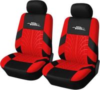 AUTOYOUTH - Housses de siège Avant Respirantes et lavables pour Voitures, camions, VUS, camionnettes, compatibles avec airbag, Rouge