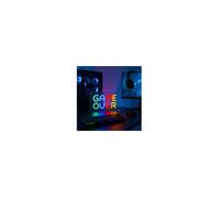 Autre accessoire gaming Geek Monkey Deco Neon Led modèle Game Over GM441D