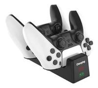Autre accessoire gaming Pour PS5 SYP-1018 Gamepad Charging Stand Dual Dock Charger LED Indicator Lights Noir Noir G