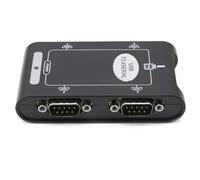 Autre Connecteurs de contrôleur 9 broches RS232 USB 2.0 à 4 ports série DB9 COM, Hub adaptateur Nipseyteko