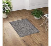 Autrefois Epsilon Tapis imprimé 60 * 90 cm Aurora Earth - Pallaisson d'intérieur Antidérapant et Infroissable - Lavable en Machine - Tapis pour Salon, chambren Couloir Cuisine et Porte