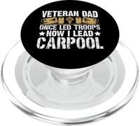 Autrefois, J'Ai dirigé des troupes, Maintenant Je Dirige Un père vétéran du covoiturage PopSockets PopGrip pour MagSafe