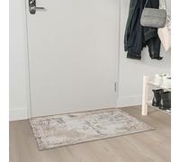 Autrefois Tapis Time Earth 60x90 cm - Tapis imprimé et Anti dérapant - Tapis Lavable en Machine - Tapis Motifs Vintage Ethnique Traditionnel - Tapis Salon, Chambre, Couloir, Cuisine, Porte