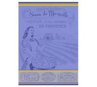 Autrefois Torchon de Cuisine rectangulaire en Coton Savon de Marseille