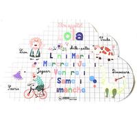 AUTRES Lire et dire - Set de Table prénom Forme Nuage- Lola- (Recto & Verso) - Bon appétit - Dessins Animaux - 29x41 cm