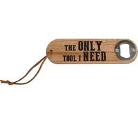 Autres marques Décapsuleur en bois Le seul outil dont j'ai besoin 4.5X16X1 Cm