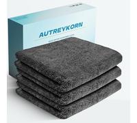 Autreykorn Chiffon Total Clean Chiffon Miro Pack de 3, Micro Fibre XXL pour Cabine De Douche, Vitre, Robinets et Miroirs (40 * 60cm)