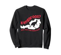 Autriche ou Australie ? Kangourous ? Nein, Souvenir drôle Sweatshirt