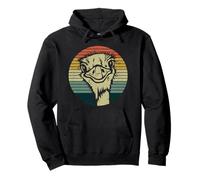 Autruche Struthio Afrique Retro - Vintage Ostrich Sweat à Capuche