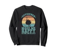Autruches Make me Happy You Not So Much Bird Sweatshirt