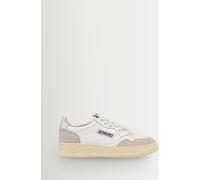 AUTRY AUTRY Off White Womens Medalist Low Trainers