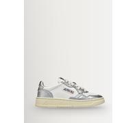 AUTRY AUTRY Silver Womens Medalist Low Trainers