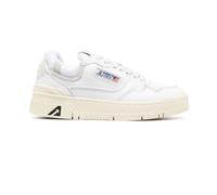 Autry - Baskets Basses Blanches Logo Semelle en Caoutchouc - Femme - Chaussures - Blanc - Taille: 36 EU