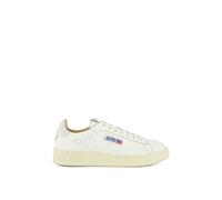 Autry - Baskets Basses en Cuir avec Insert en Daim - Femme - Chaussures - Blanc - Taille: 37 EU