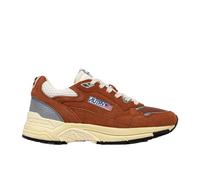 Autry - Baskets Basses Hyperway Marron/Argent - Femme - Chaussures - Brun - Taille: 44 EU