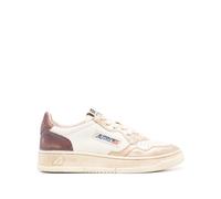 Autry - Baskets Blanches avec Application de Logo - Femme - Chaussures - Beige - Taille: 40 EU