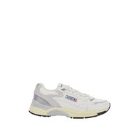 Autry, Homme, Chaussures, Gris, Taille: 44 EU Baskets en Cuir et Maille Gris
