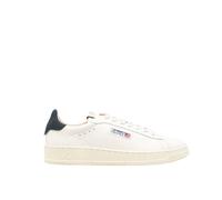 Autry - Baskets en cuir avec logo - Homme - Chaussures - Blanc - Taille: 40 EU