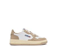 Autry - Baskets en Cuir Chic en Blanc & Noir - Femme - Chaussures - Multicolore - Taille: 36 EU