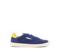 Autry - Baskets en Daim Bleu Jaune Flatform - Homme - Chaussures - Bleu - Taille: 44 EU