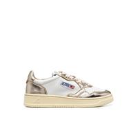 Autry - Baskets lacées avec patch logo - Femme - Chaussures - Jaune - Taille: 36 EU
