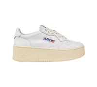 Autry - Baskets Plateforme en Cuir Bas - Femme - Chaussures - Blanc - Taille: 40 EU